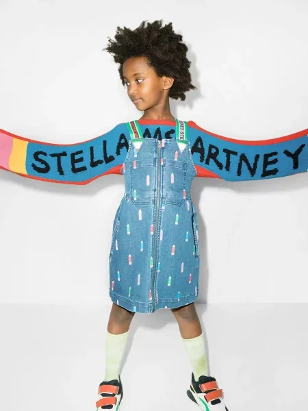 Sweter dziecięcy Stella Mccartney czerwony