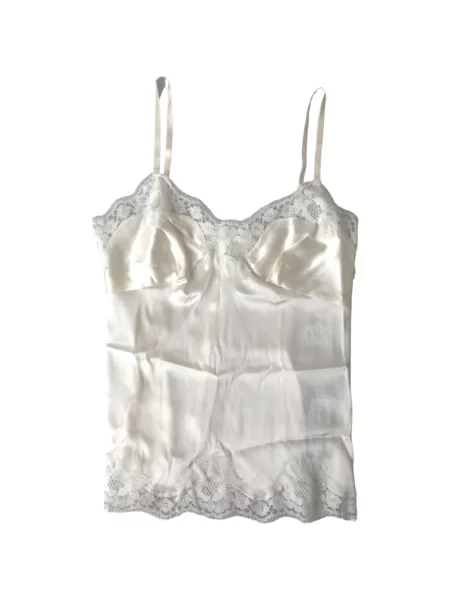 Maiou Dolce & Gabbana din satin alb
