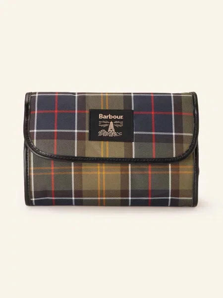 Barbour Kosmetyczka Tartan gruen zielona