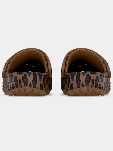 Crocs Šľapky Classic Animal Clog Hnedá čierna