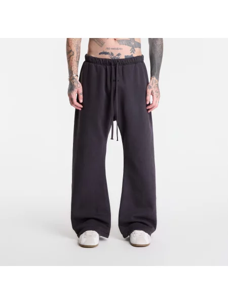 Pantaloni de trening Fear of God Essentials Signature Classic Fit Flare Sweatpants Faded Black XL negru