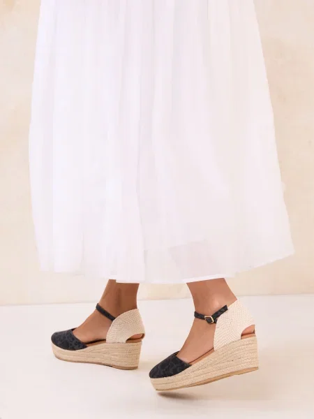 Lipsy Espadrile bej negru