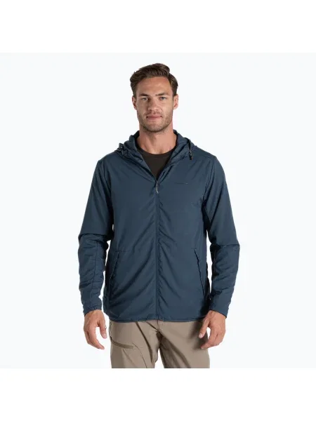 Мъжко яке за вятър Craghoppers NosiLife Ovis Reversible blue stone синьо