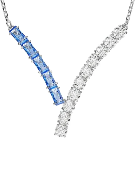 Pandantiv Swarovski argintiu