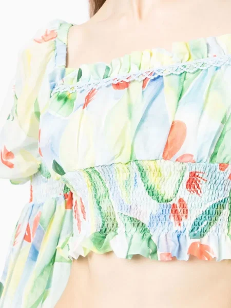 Cropp bluză Charo Ruiz Ibiza albastru
