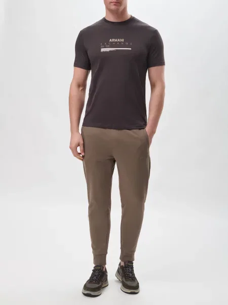 Футболка Armani Exchange коричнева
