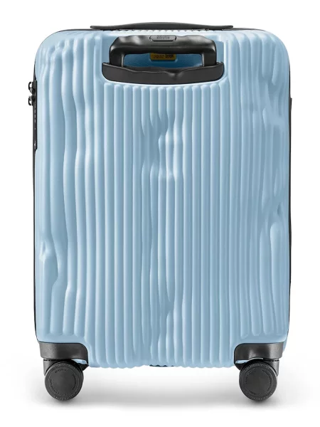 Чемодан Crash Baggage в полоску черный