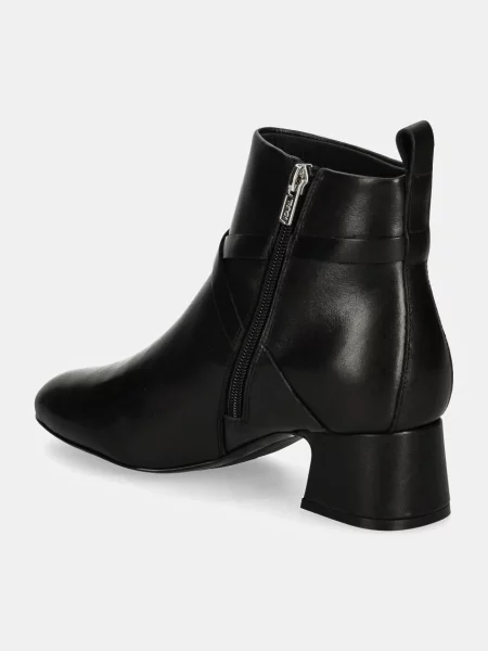 Кожаные ботинки Karl Lagerfeld черные