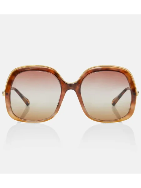 Ochelari de soare Chloé maro