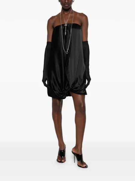 Rochie mini 7 For All Mankind fără bretele negru