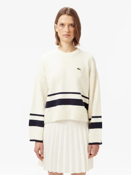Джемпер Lacoste кремовий