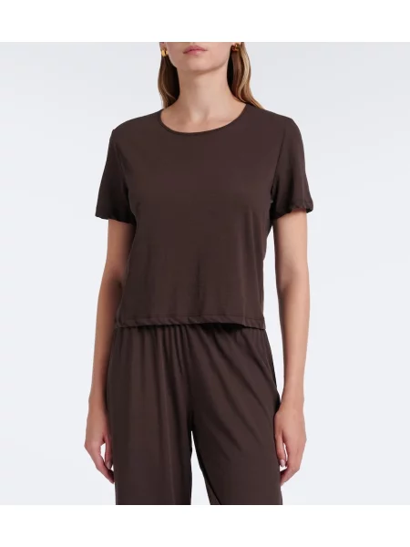 Decupat tricou Leset maro