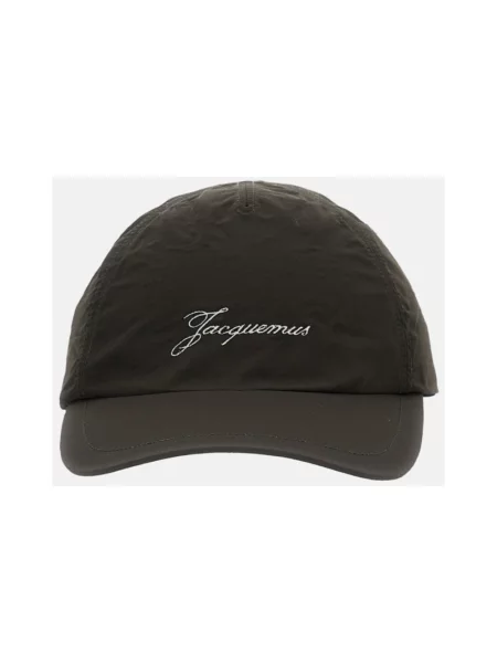 Czapka z daszkiem Jacquemus brązowa