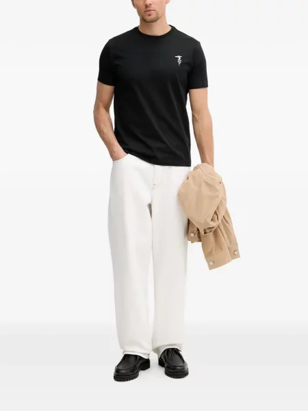 Tricou Trussardi cu imagine negru