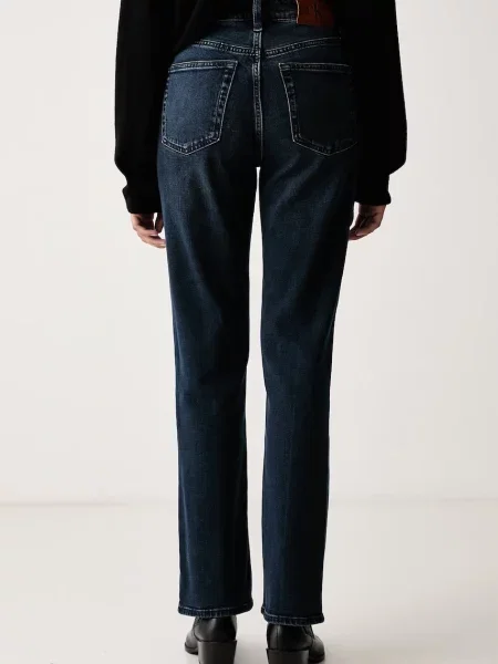 Calvin Klein Jeans jeansy straight granatowe