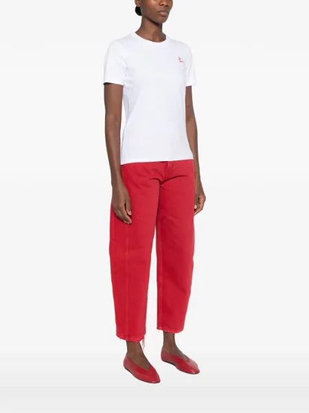 Tricou Maison Kitsune alb