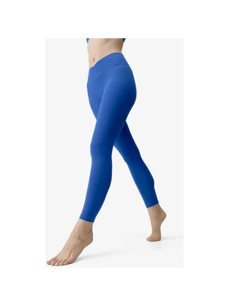 Długie legginsy Born Living Yoga Elan oceaniczny XS niebieski