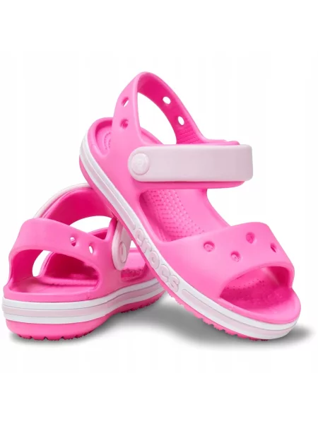 Sandały Dla Dzieci Crocs Bayaband Sandal Kids białe