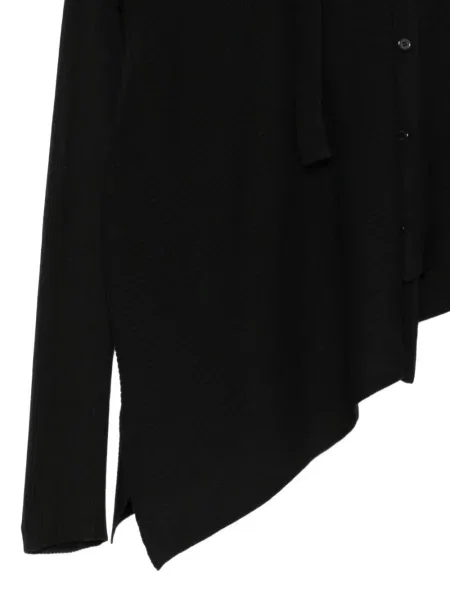Cardigan Y's asimetric negru