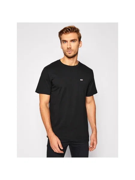 Tommy Jeans Póló Tjm Classic fekete