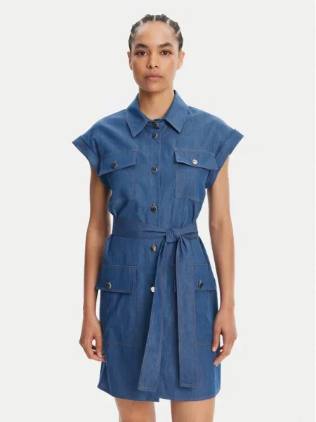 Jeans obleka Liu Jo modra