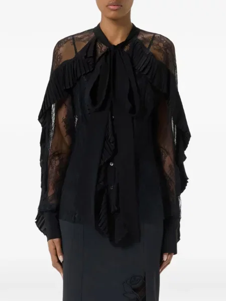 Lung bluză Blumarine negru