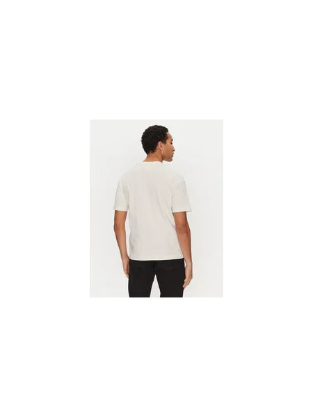 Calvin Klein Póló Nano Logo Regular Fit fehér