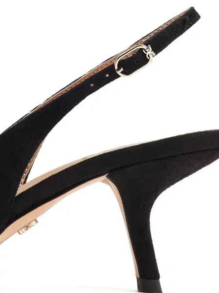 Pantofi cu toc Sam Edelman slingback negru