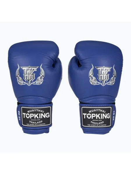 Топ King Muay Thai Super Air боксови ръкавици сини