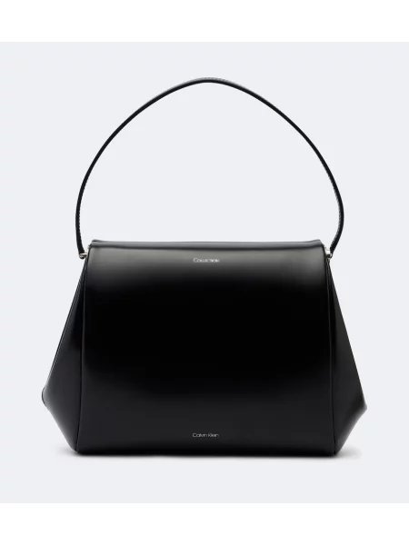 Geantă Calvin Klein Collection din piele negru
