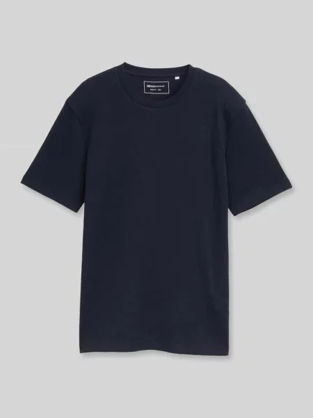 Krój regular fit t-shirt z mieszanki bawełny Tom Tailor Denim