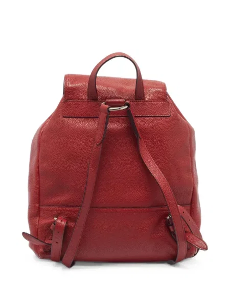 Rucsac Coach din piele roșu