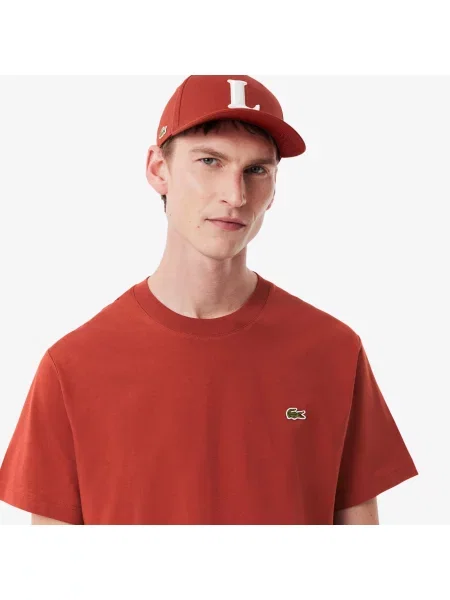 Lacoste футболка чоловіча Classic fit червона