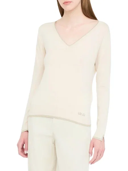 Bluzka Liu Jo z dekoltem w serek