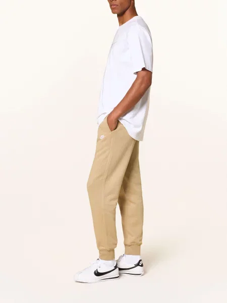 Nike Tepláky Club béžová