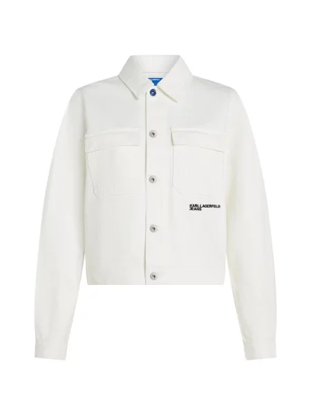 KARL LAGERFELD JEANS Geacă de primăvară-toamnă negru alb