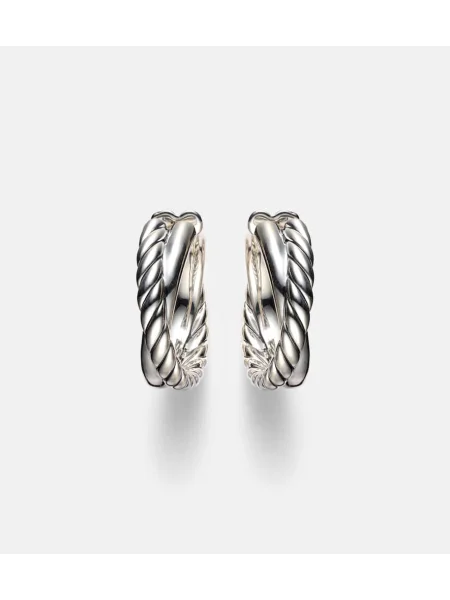 Cercei David Yurman argintiu