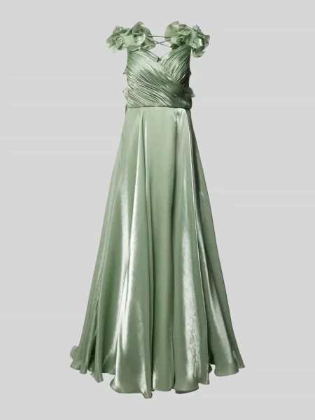 Sukienka wieczorowa z plisami Unique