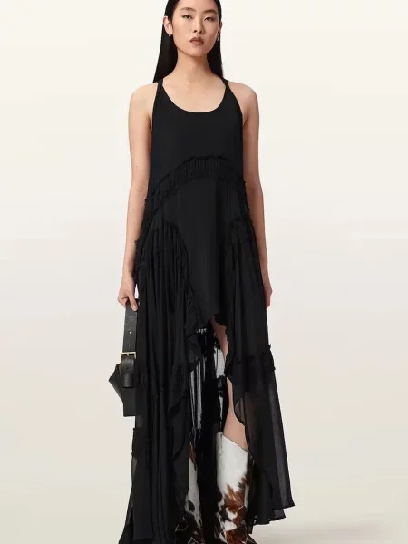 AllSaints асиметрична сукня DORINA
