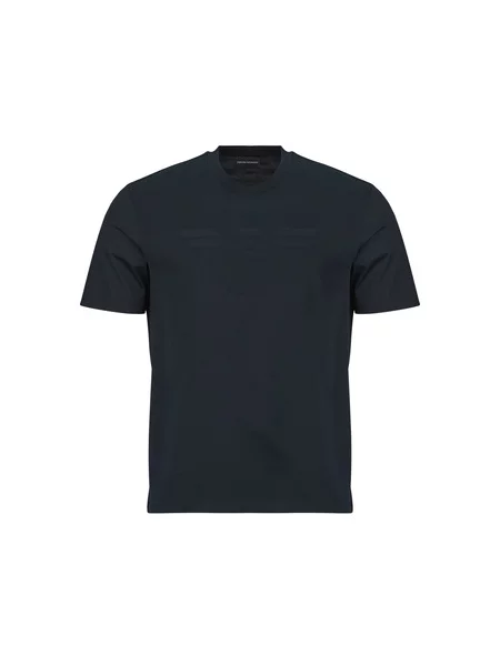 Kratka majica Emporio Armani modra
