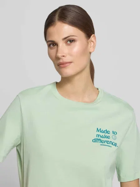 Męski t-shirt o kroju regular fit z czystej bawełny ekologicznej model LUALAA' Armedangels