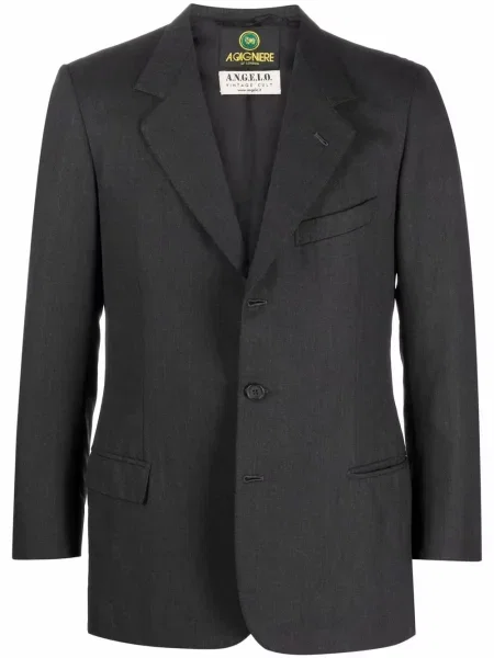 Retro sako A.n.g.e.l.o. Vintage Cult šedé