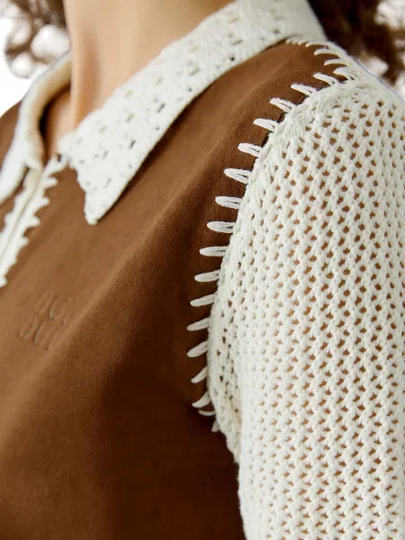 Светр Oui коричневий