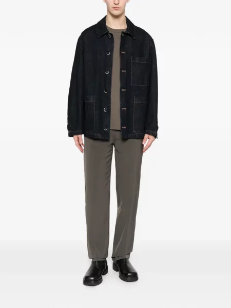 Nadrág Emporio Armani autogrammal barna