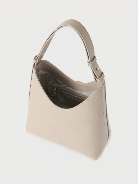 Geanta hobo Furla din piele bej