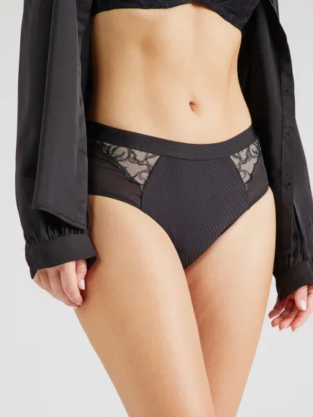 TRIUMPH Slip Wild Azalea' negru