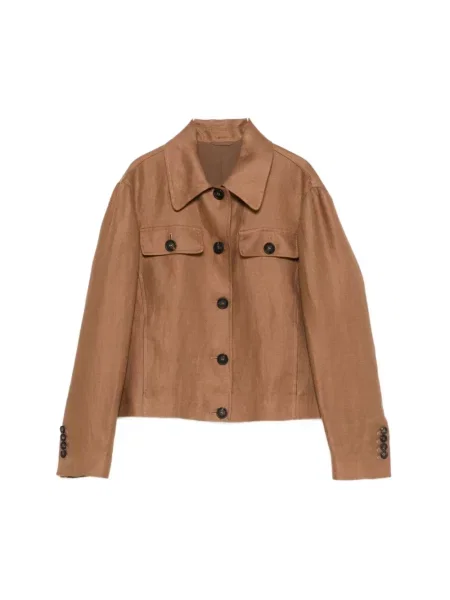 Kurtka Brunello Cucinelli brązowa