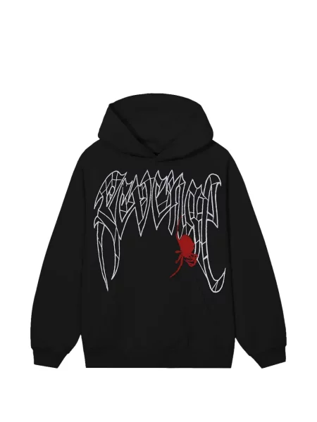 Mikina s kapucňou Revenge čierna