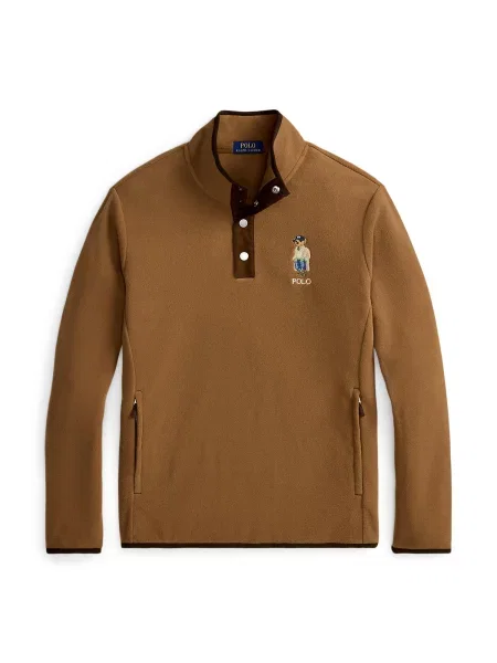 Polo Ralph Lauren Pulover ciocolatiu / pueblo maro