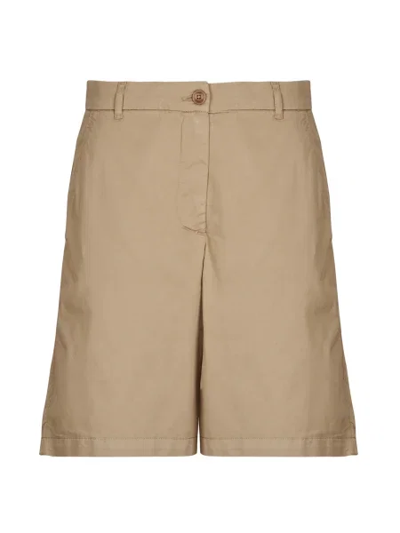 Pantaloni chino Tommy Hilfiger scurte maro